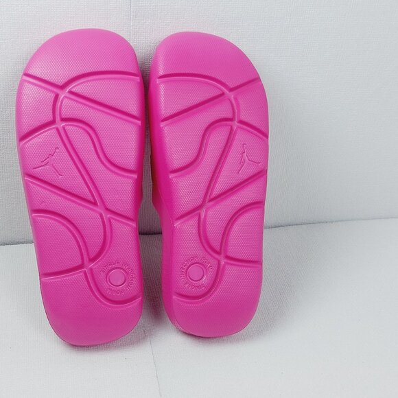 Jordan Post Women's Active Pink/Active Pink Comfy Slip-On Slides Sandals Size 7 - Picture 5 of 10